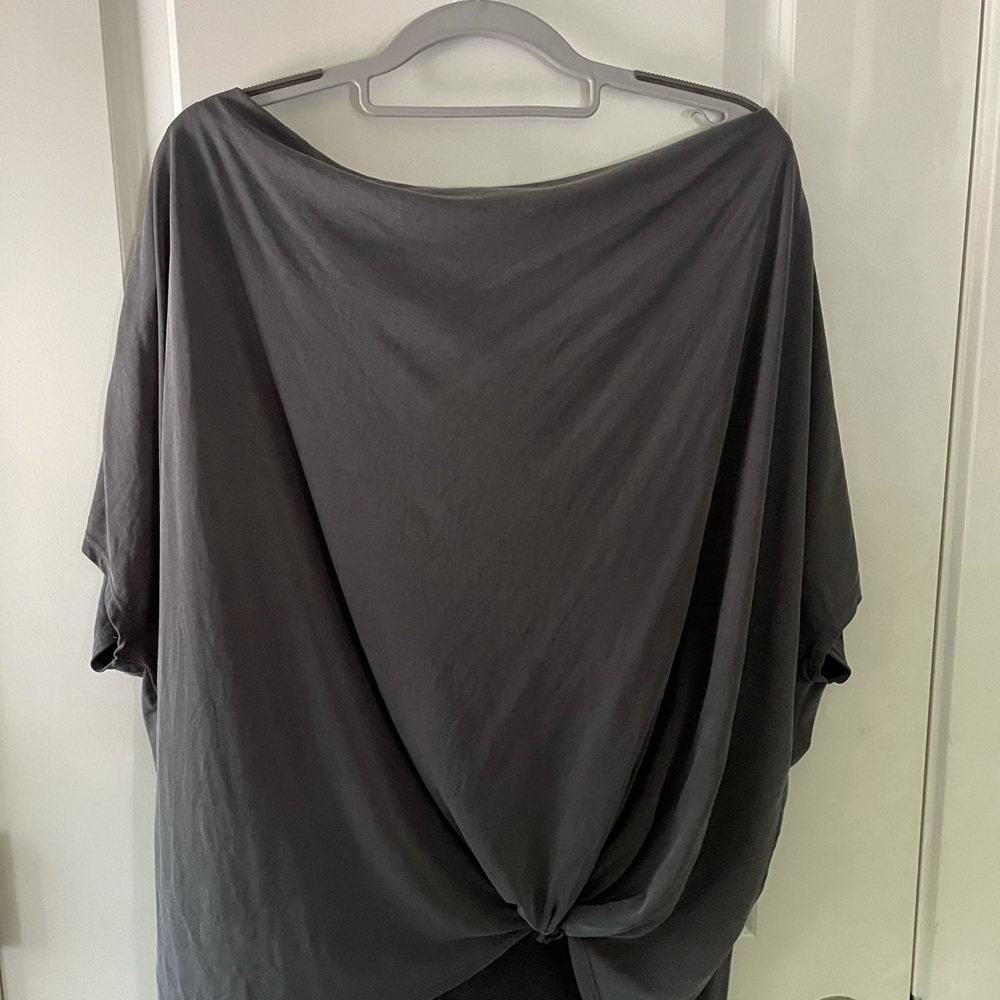 X-Large dark gray Promesa top